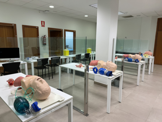 Aula de Simulacion. Facultad Medicina Salamanca